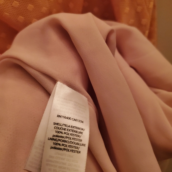 NWT ELLA MOON WOMEN'S RUFFLE SLEEVE SMOCKED WAIST MINI - Picture 9 of 9